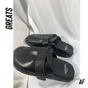 GREATS CLASSON UNISEX CLOGS NEW SIZE 40.5 BLACK